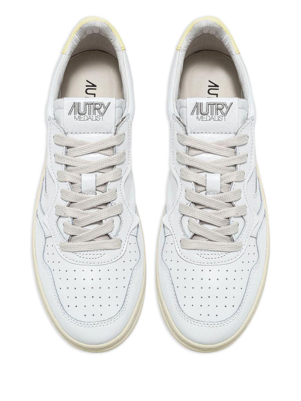 Sneakers Medalist white/lemon 