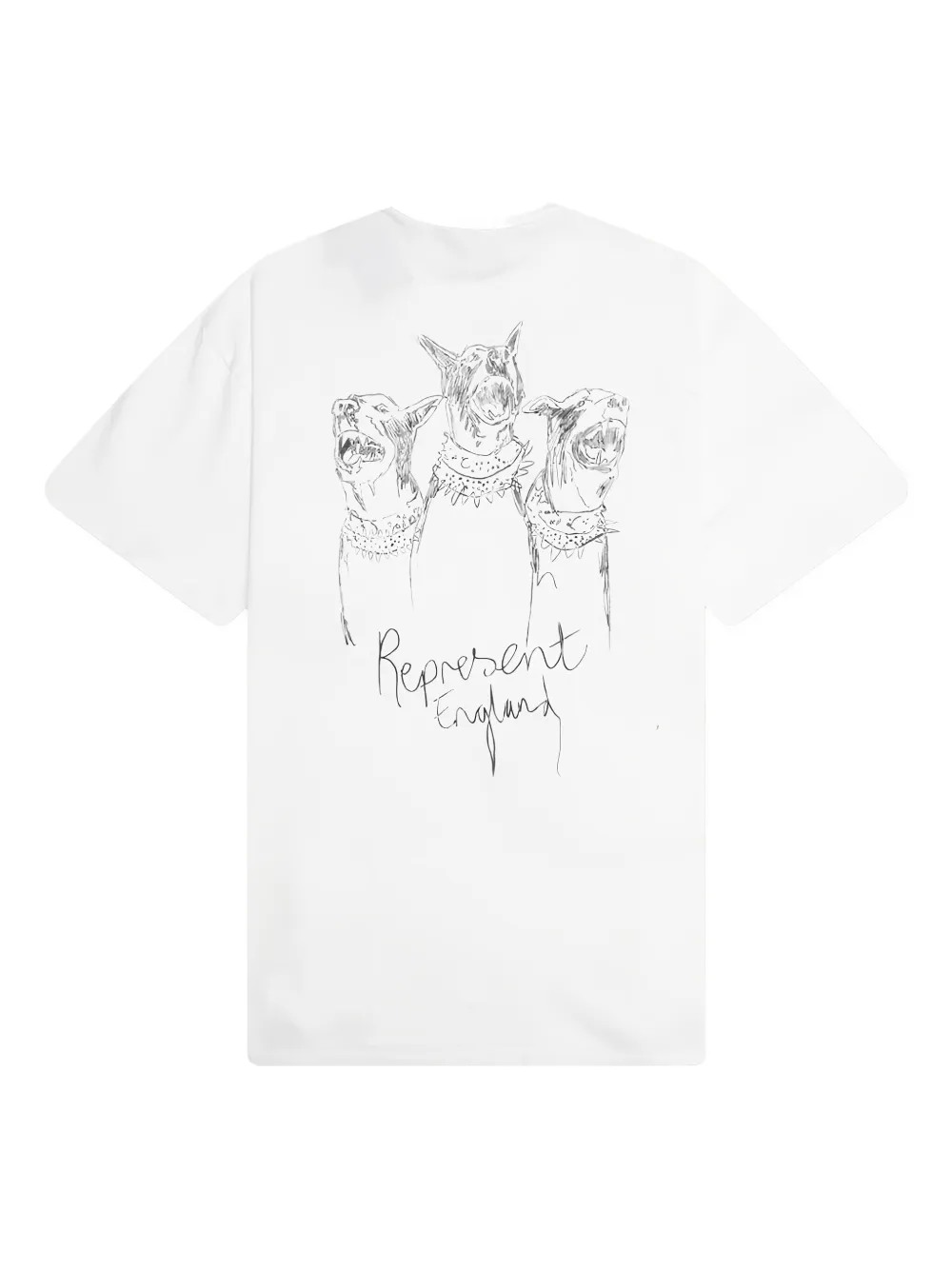 T-shirt Bianca con stampa 