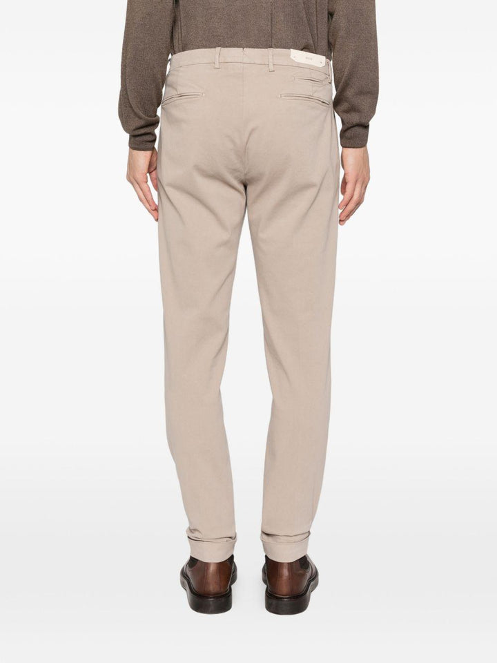 Pantaloni plissé beige 