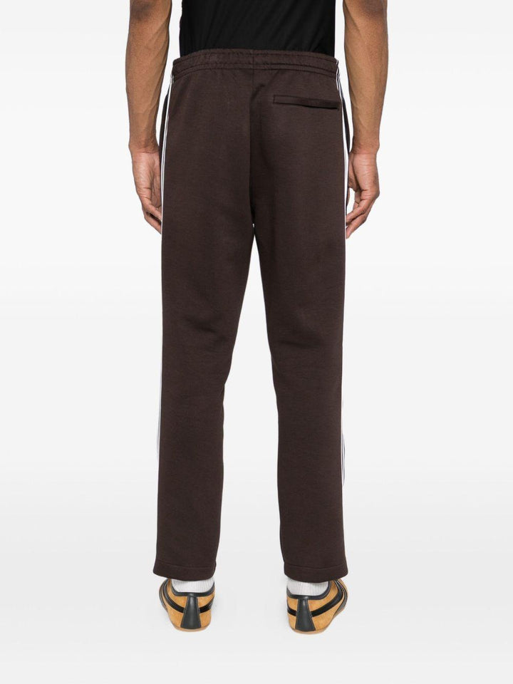 Cedar brown trousers with logo