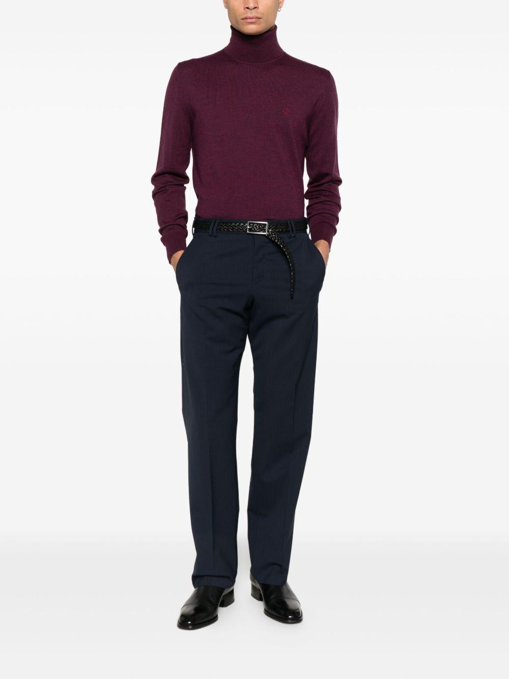 Pantaloni taglio regular Michael navy 