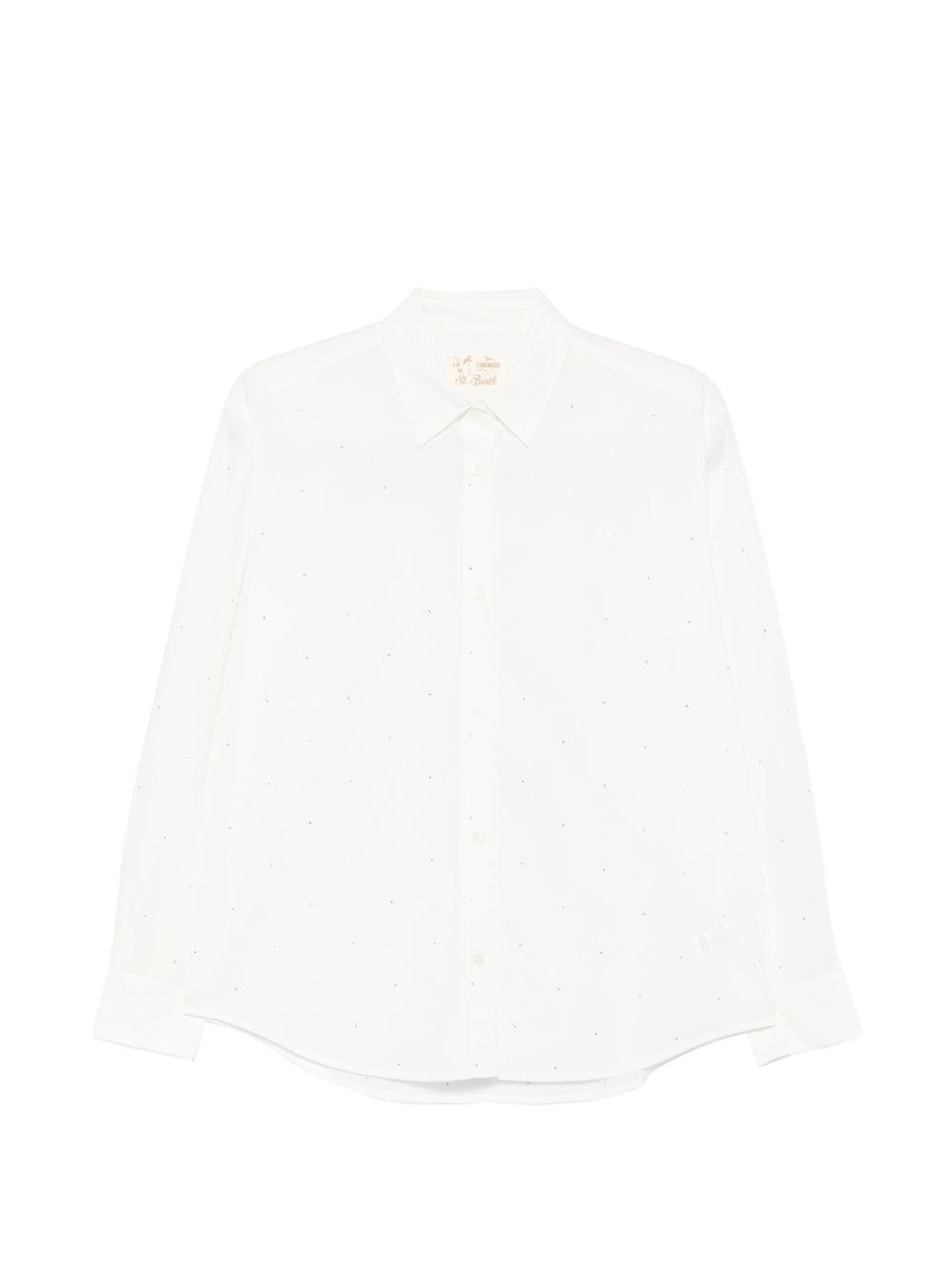 Camicia con strass 