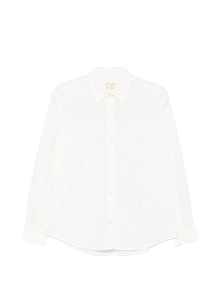 Camicia con strass 