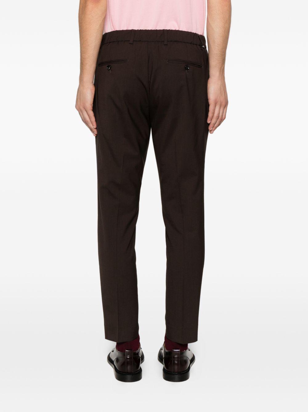 Pantaloni slim fit cacao 