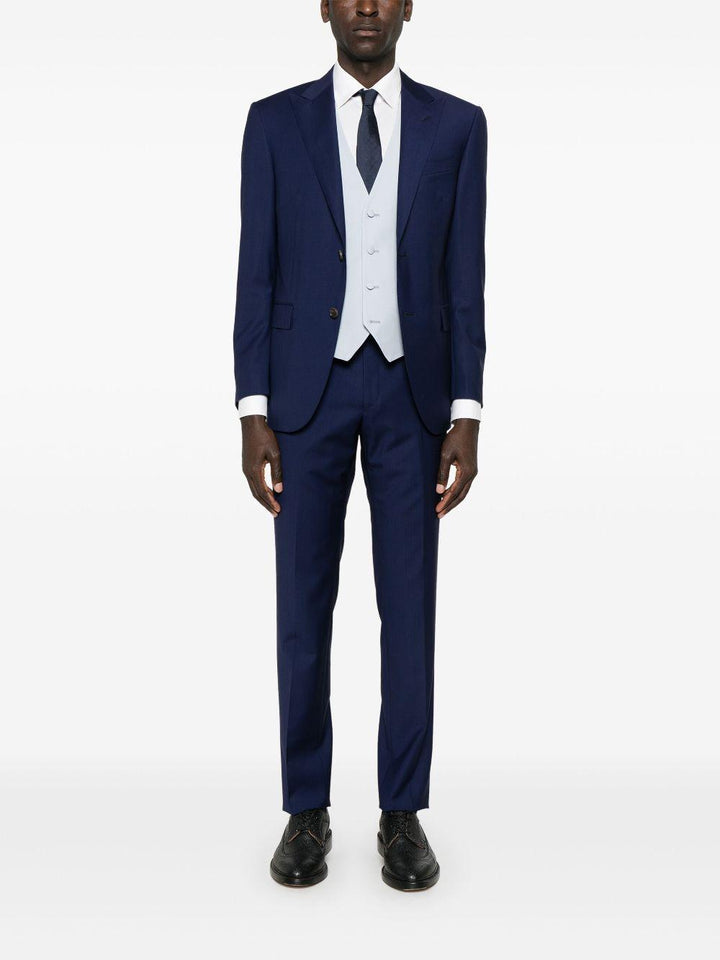 Abito monopetto blu navy 