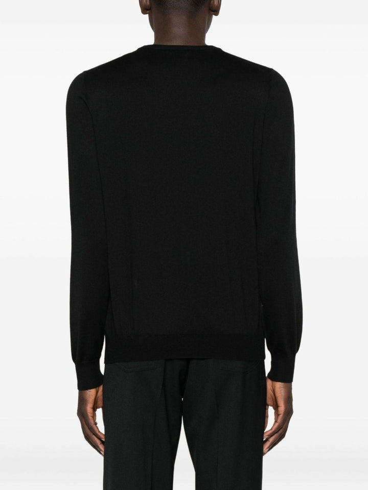 Maglione girocollo nero 