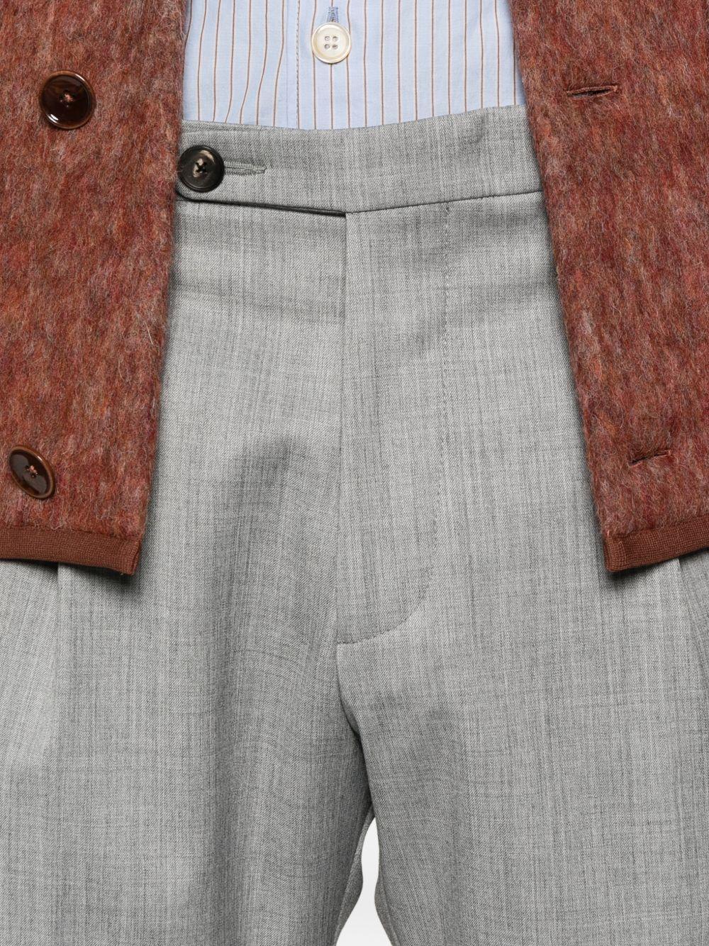 Pantaloni Mc Frederick con pieghe grigio 