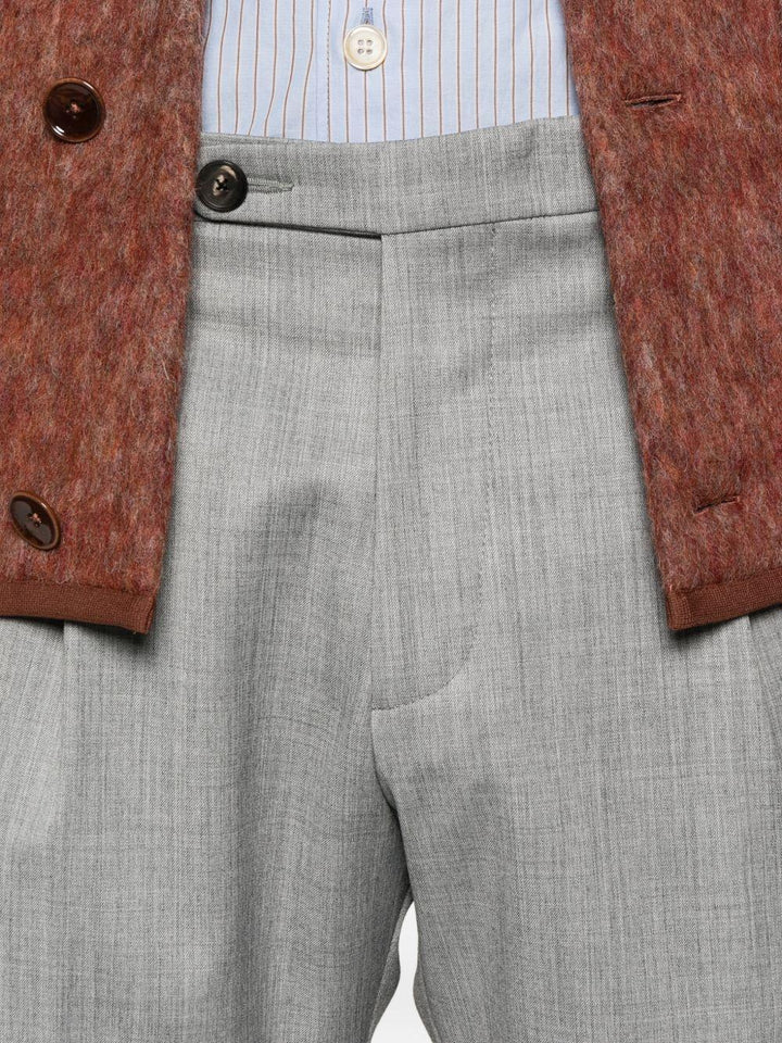 Pantaloni Mc Frederick con pieghe grigio 