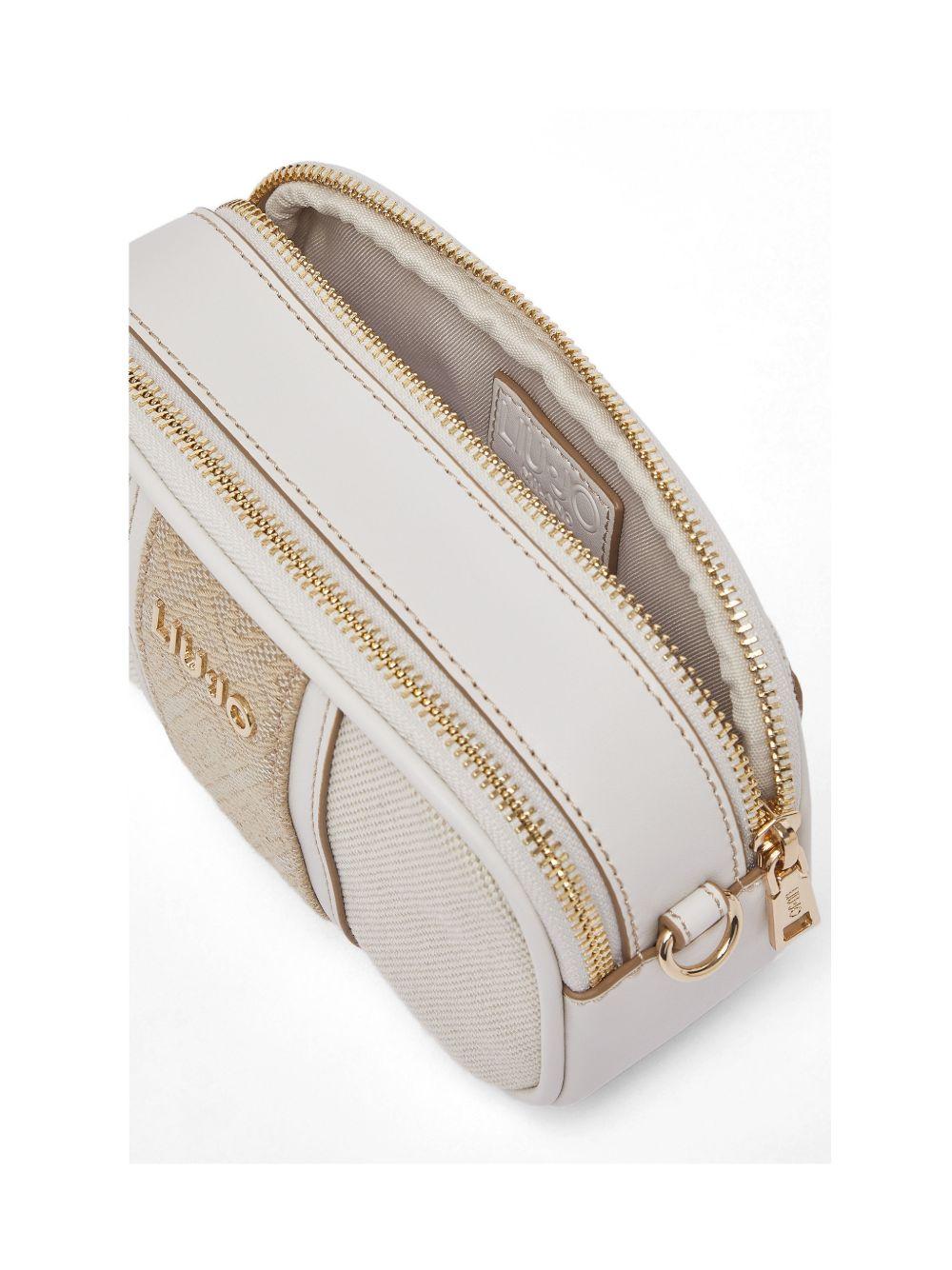 Borsa a tracolla con zip 