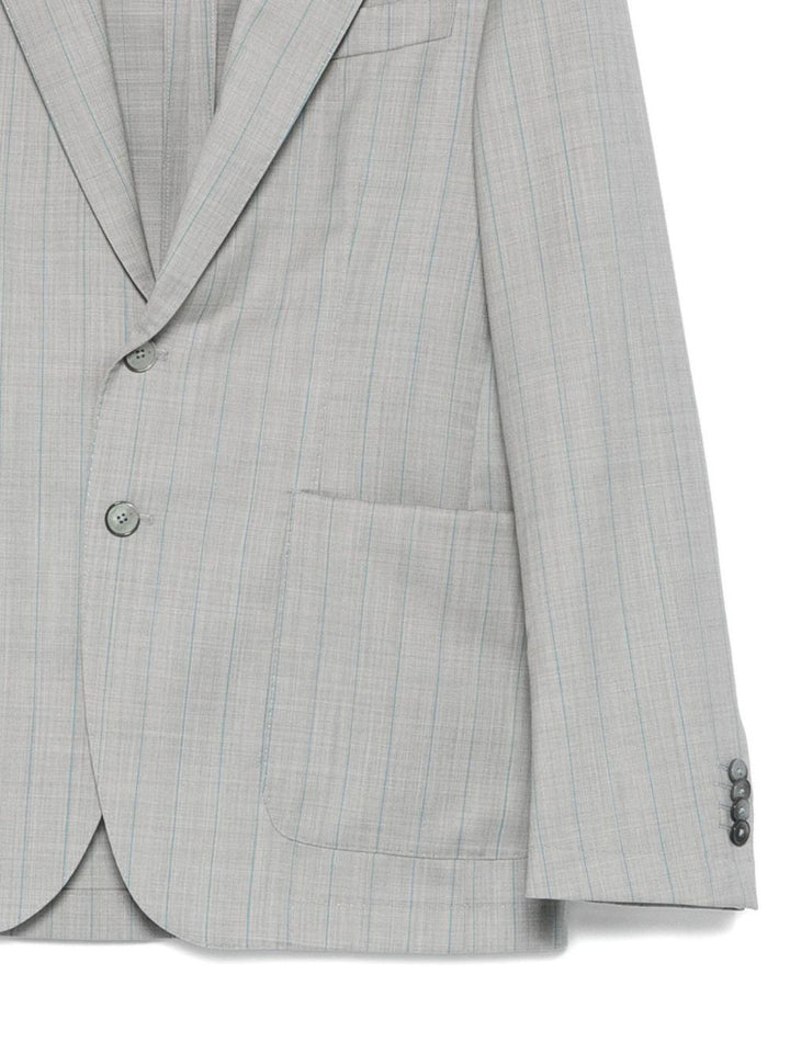 Completo gessato grigio 