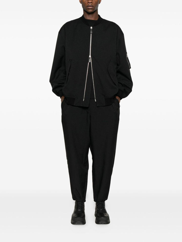 Pantaloni con coulisse neri 