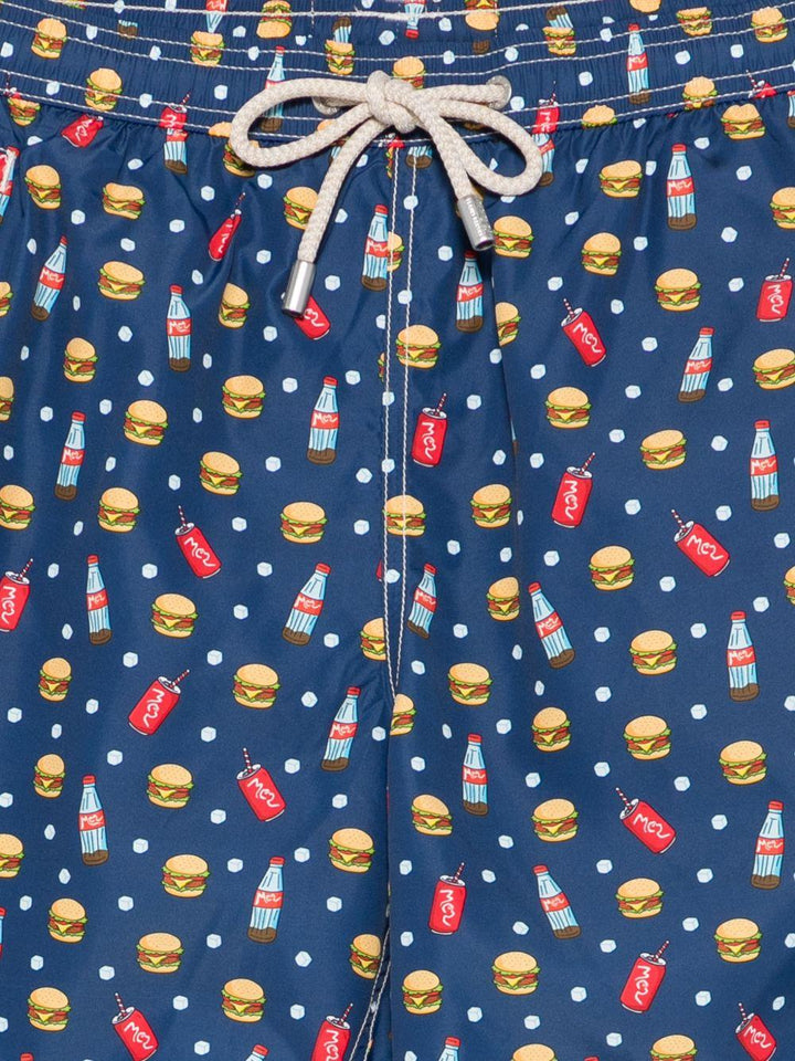 Costume da bagno blu 