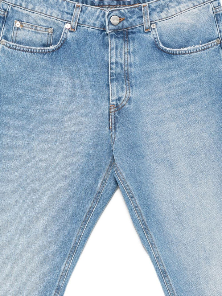 Jeans denim chiaro dritti 