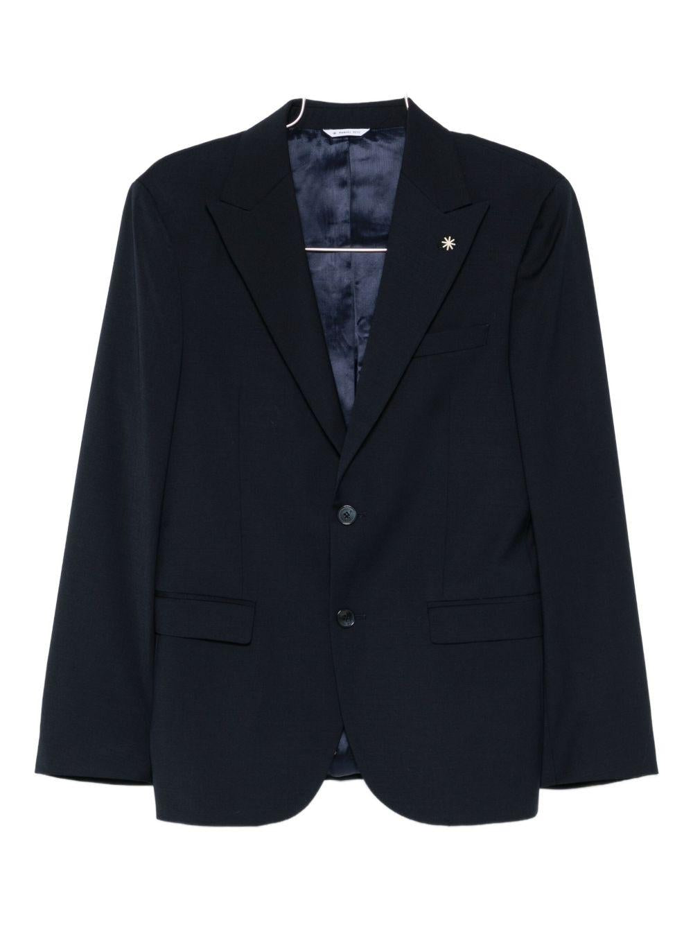 Completo monopetto navy 