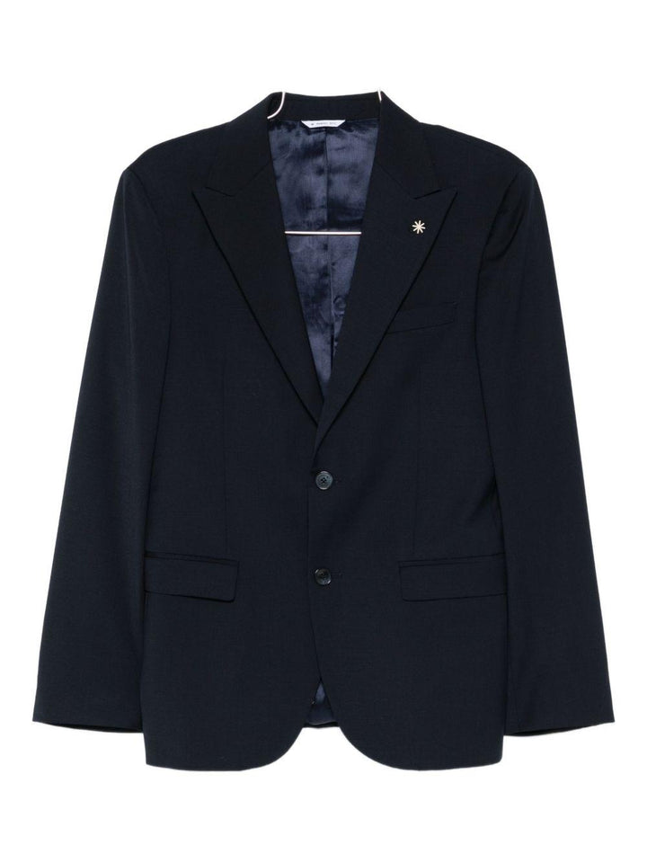Completo monopetto navy 