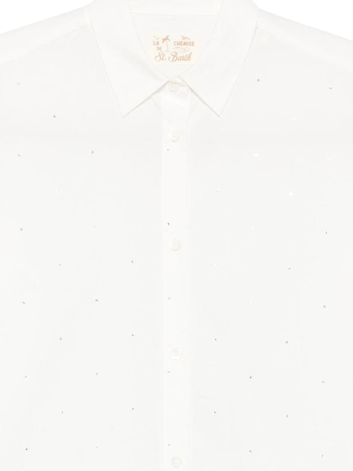 Camicia con strass 