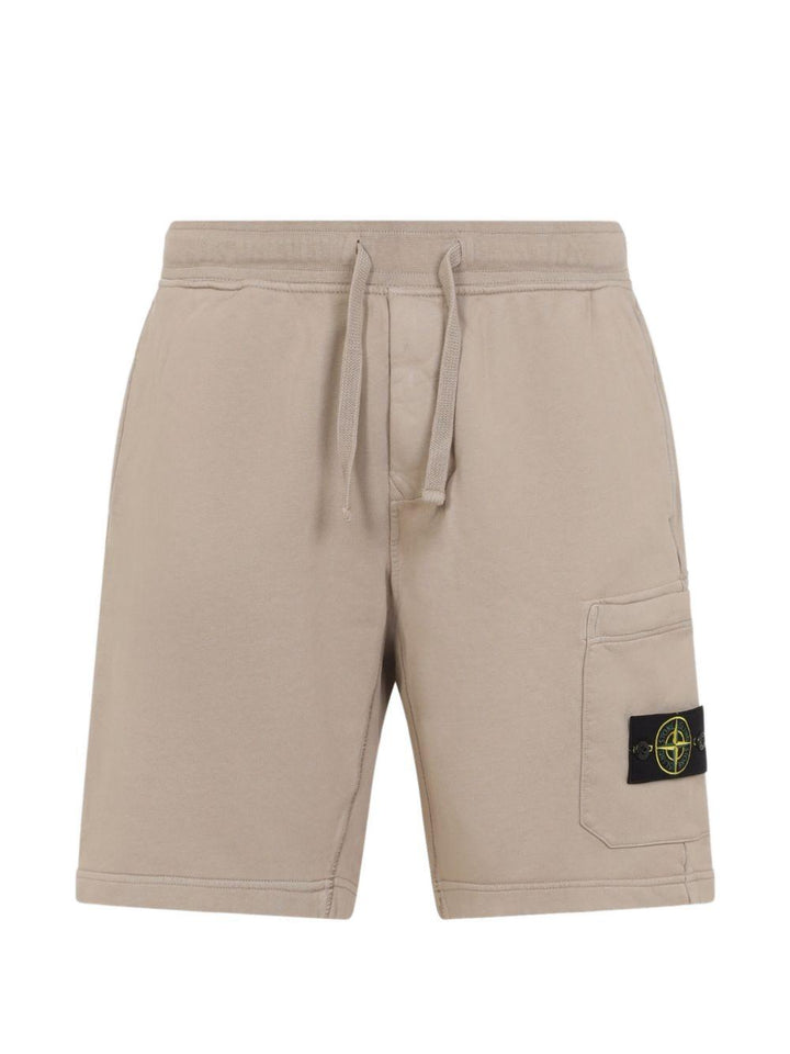 Shorts desert con applicazione