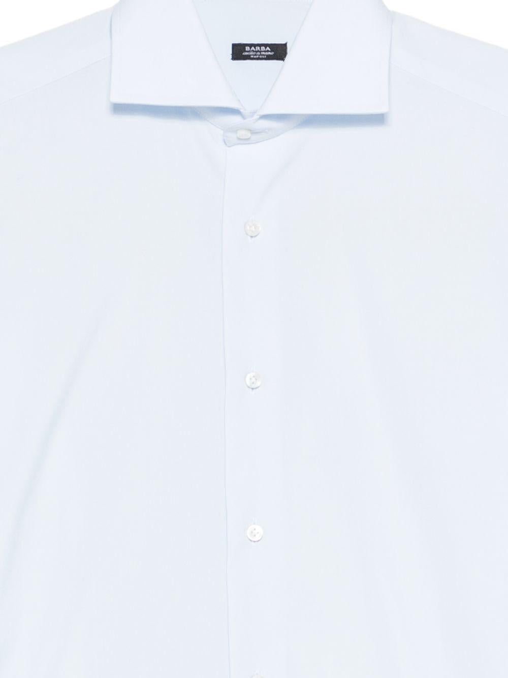 Camicia celeste in cotone 