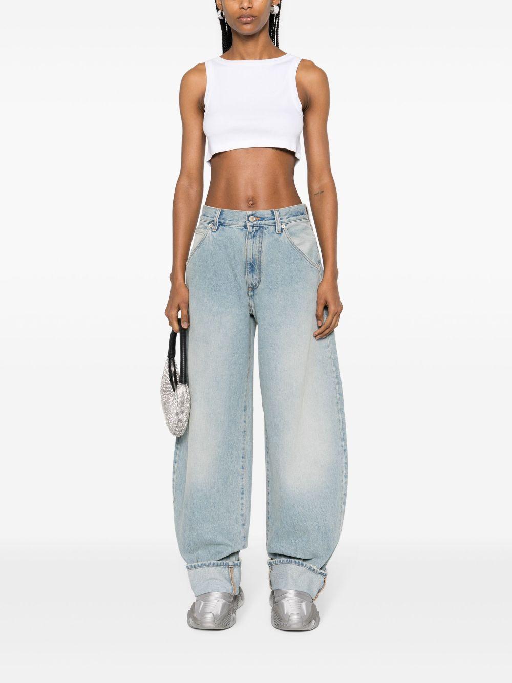 Jeans Khris a gamba ampia 