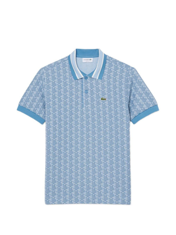 Polo sky con monogramma 