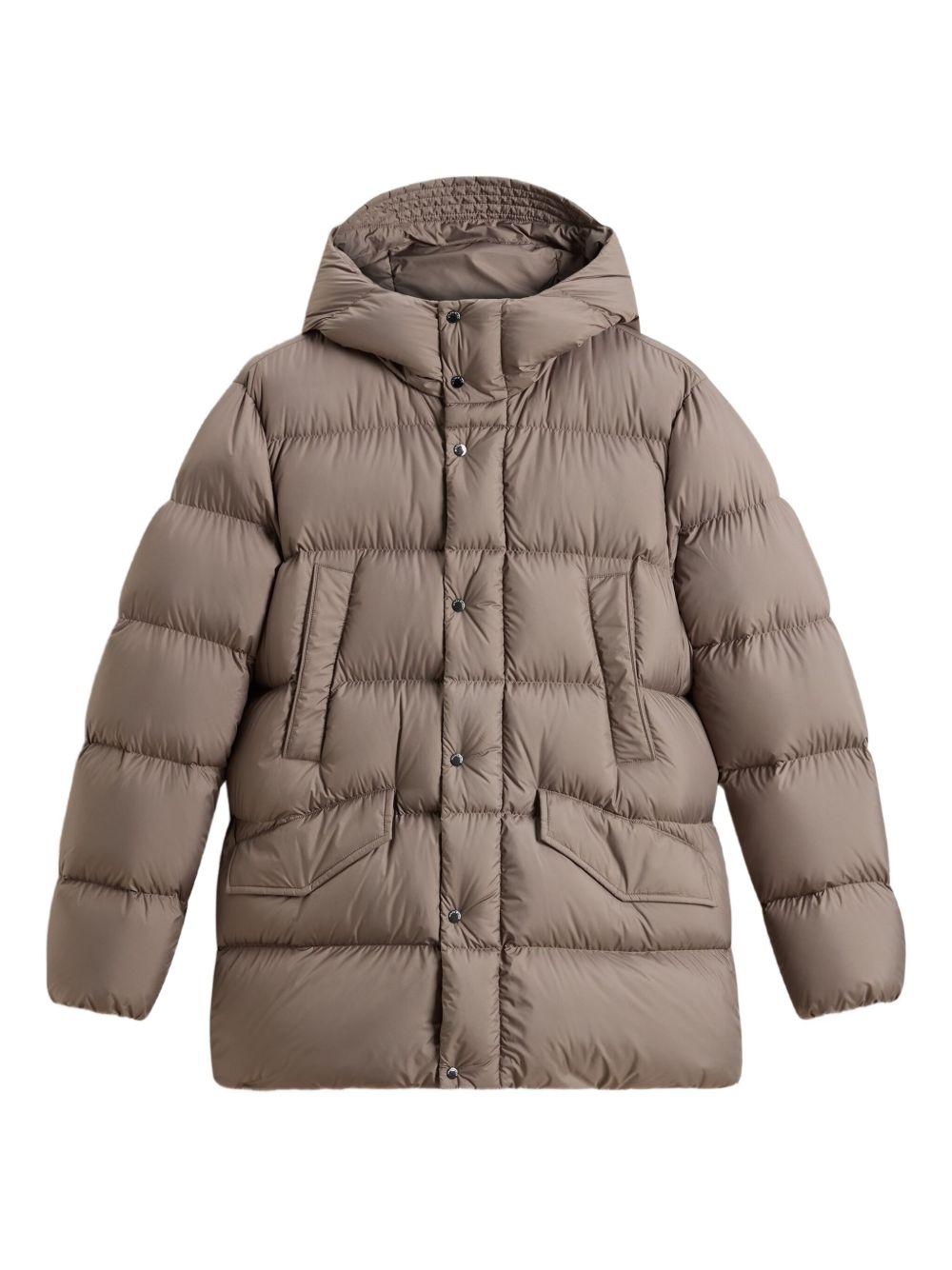 Parka Davis con cappuccio nero 