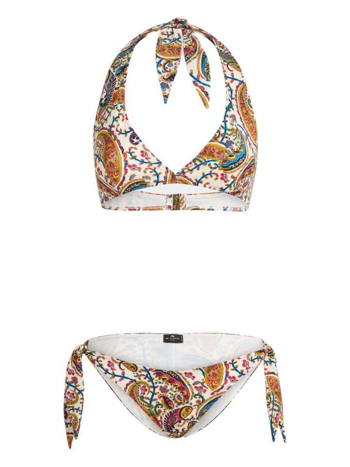 Bikini con stampa paisley 
