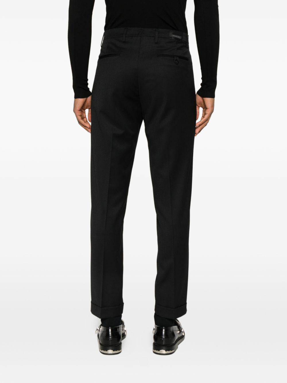 Pantaloni Mc Frederick con pieghe nero 