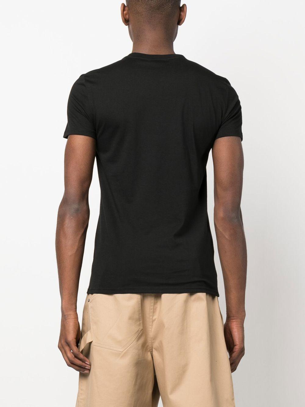 T-shirt nera 