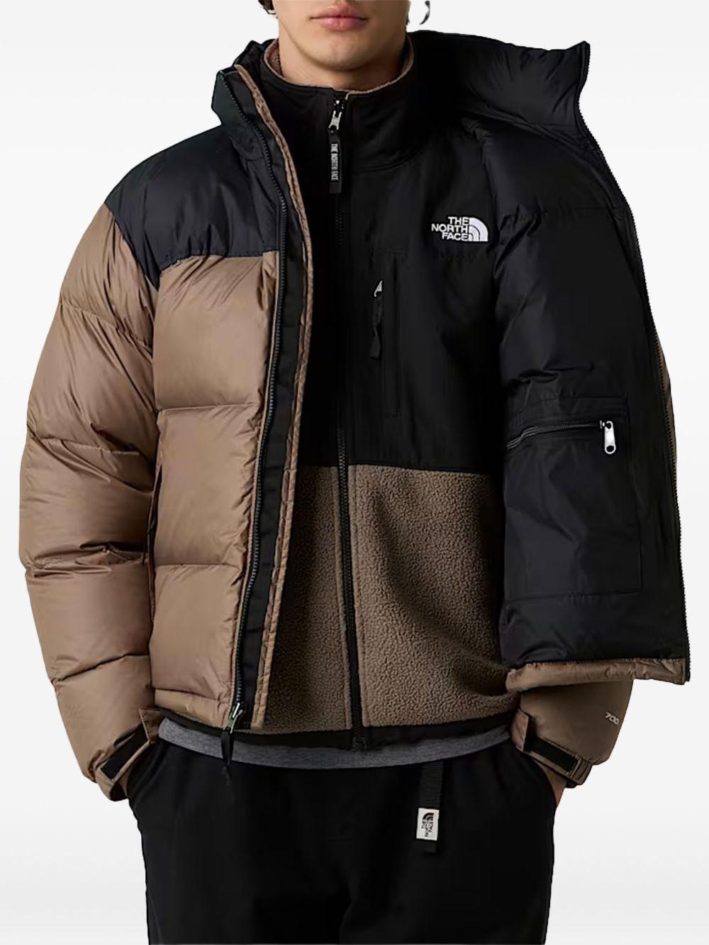 1996 Retro Nuptse Down Jacket Mocha Brown