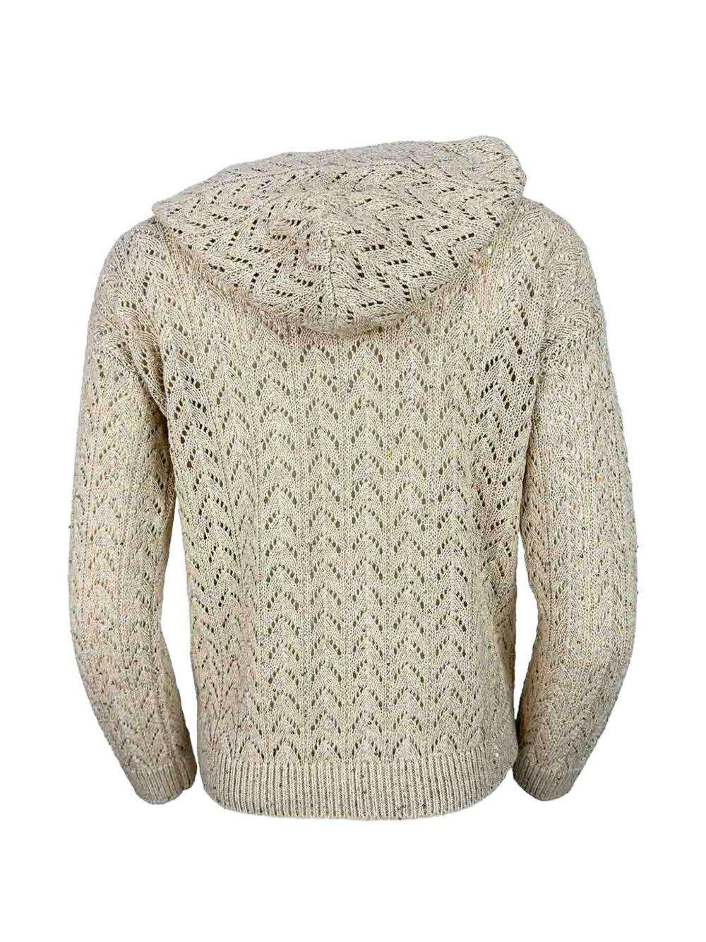 Cardigan a trecce 