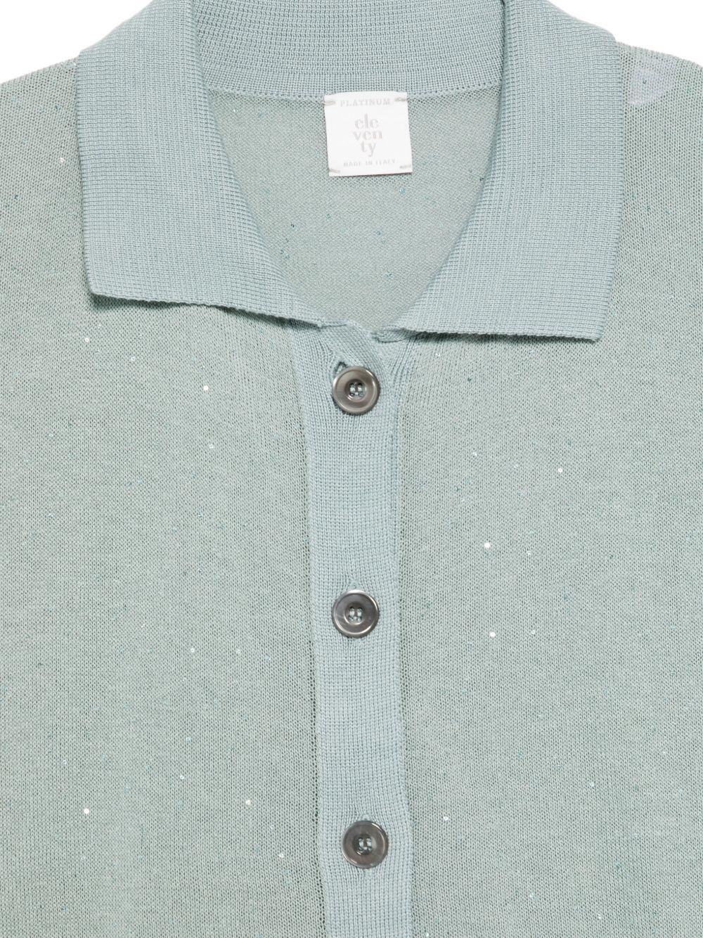Cardigna modello polo 