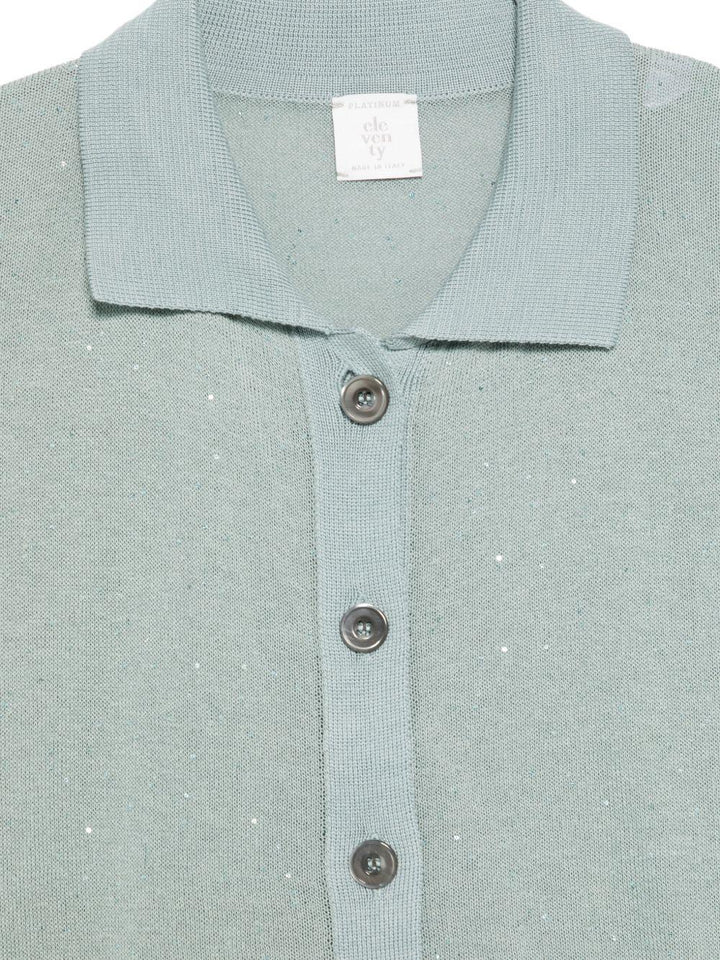 Cardigna modello polo 