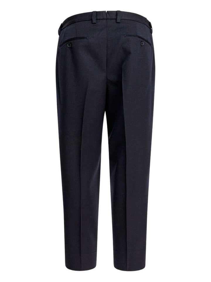 Pantaloni in lana blu 