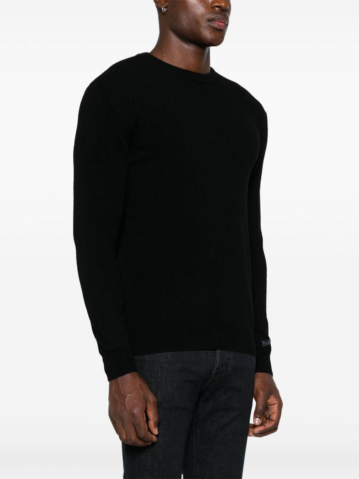 Maglione girocollo nero 