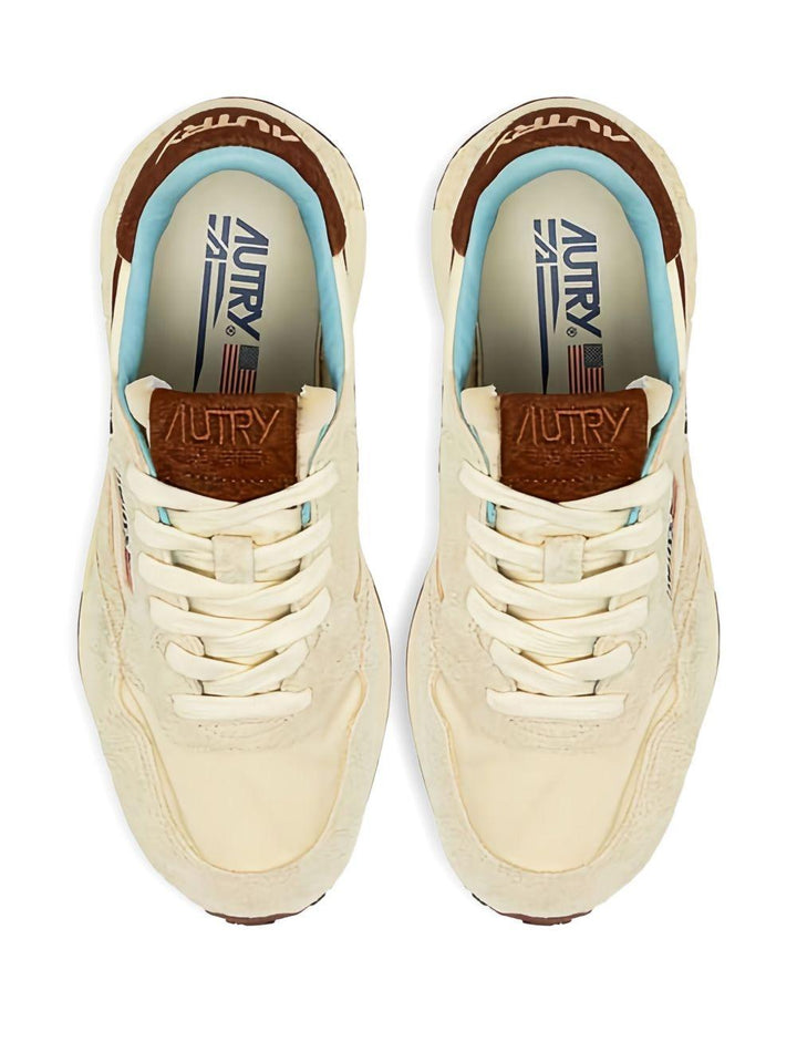 Sneakers rutenio/brown Reelwind Low in nylon e suede 