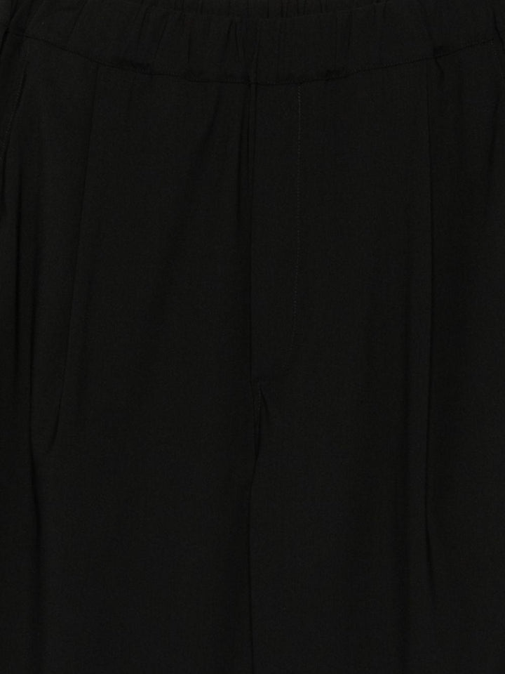 Pantaloni a vita elasticizzata neri 