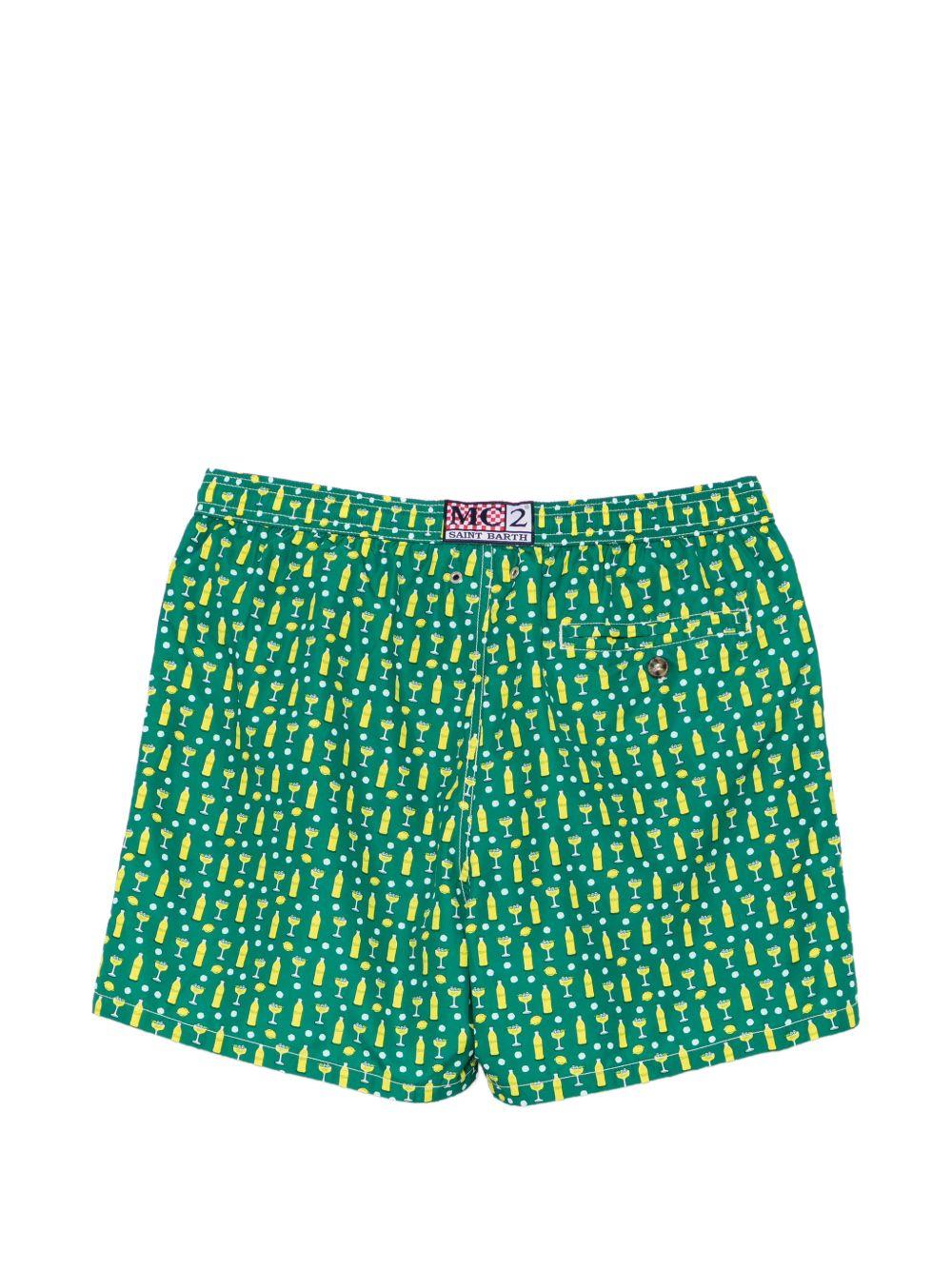 Costume da bagno verde 