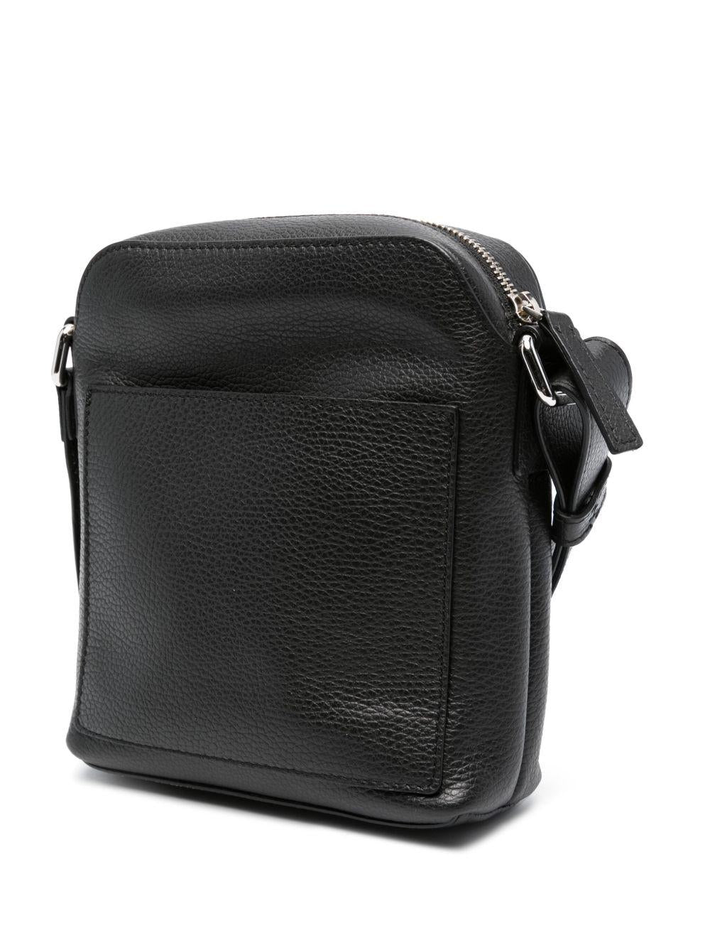 Borsa messenger Micron mini nera 