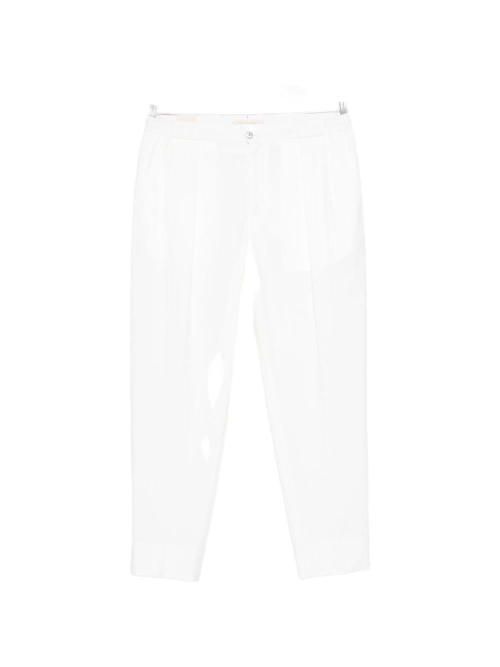 Pantaloni Portobello  plissé naturale 