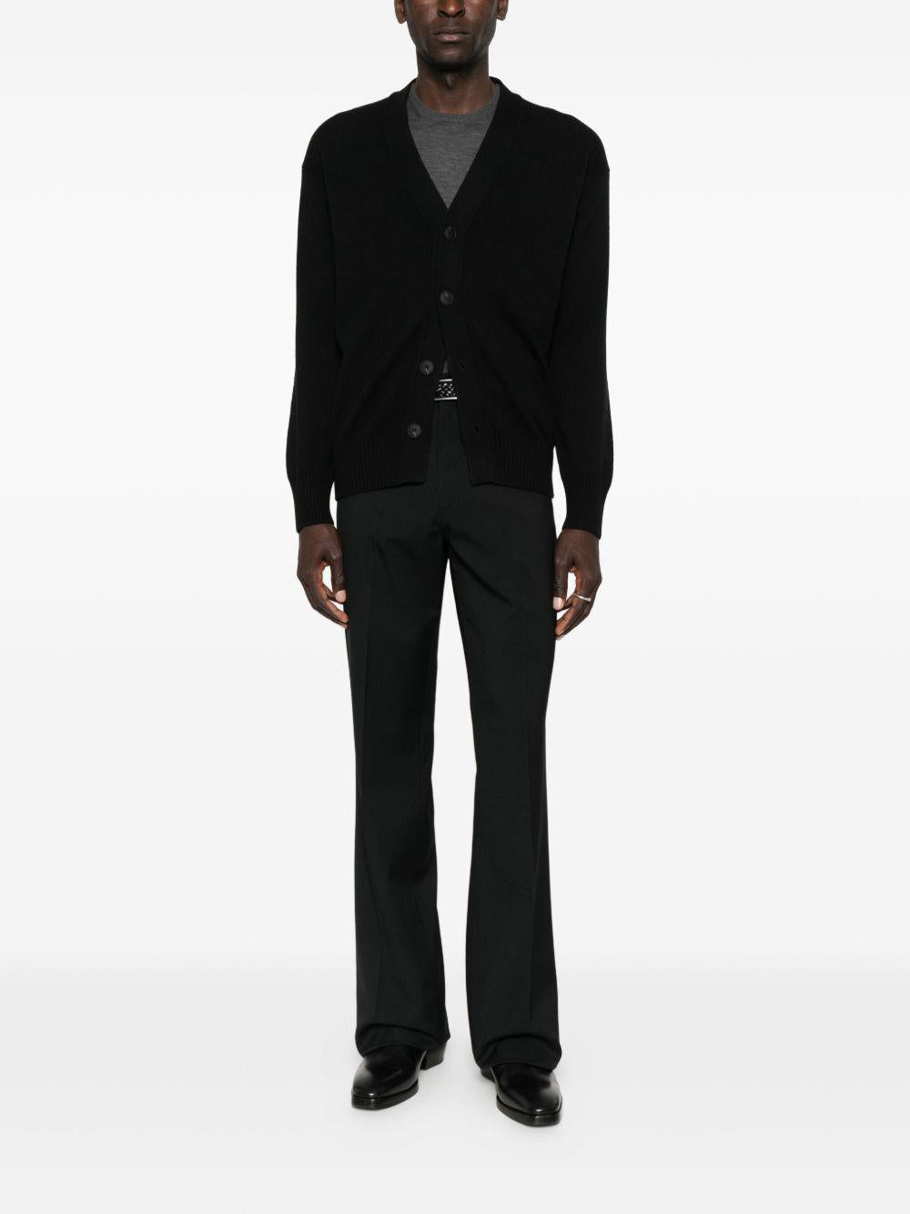 Cardigan pesante nero