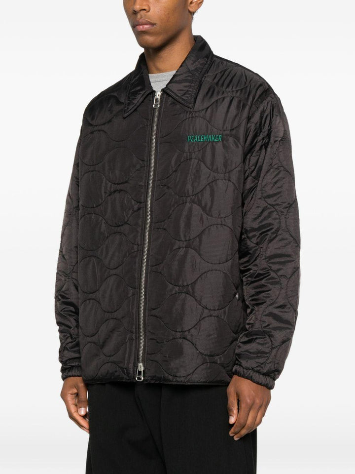 Giacca con zip nero 