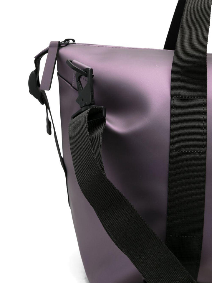 Borsa messenger con logo embossato body 