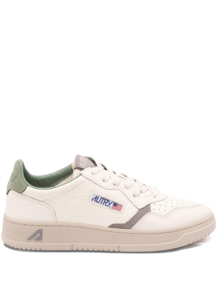 Sneakers Medalist Pelle olive/white 