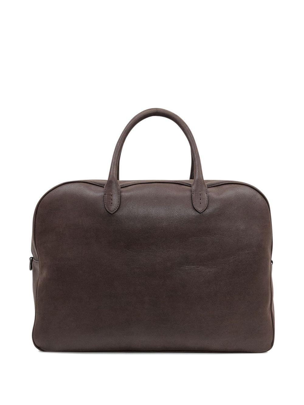 Borsa tote Jones marrone con battente 