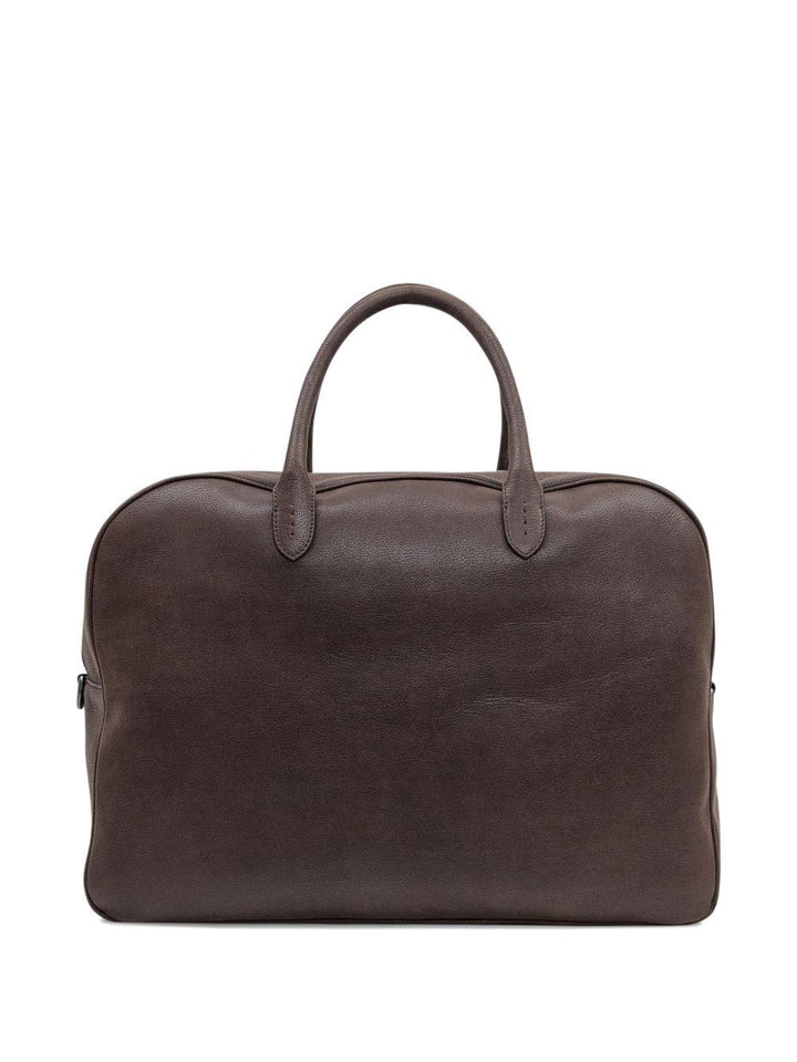 Borsa tote Jones marrone con battente 