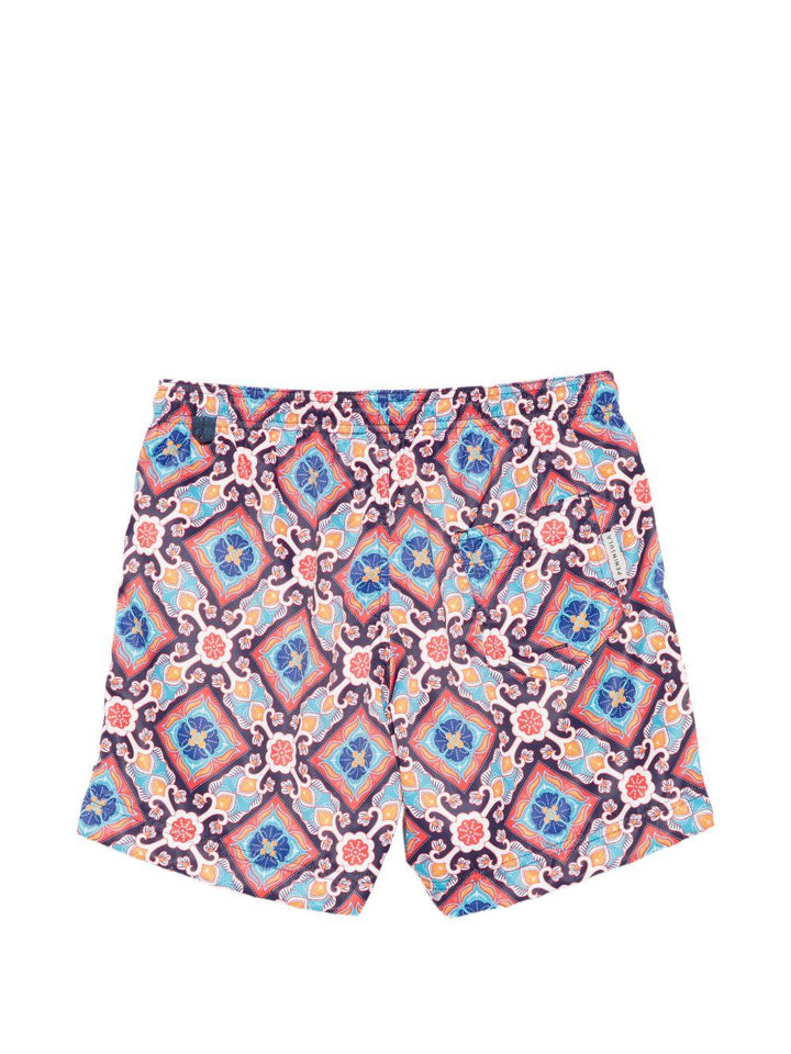 Costume da bagno Positano con stampa geometrica 