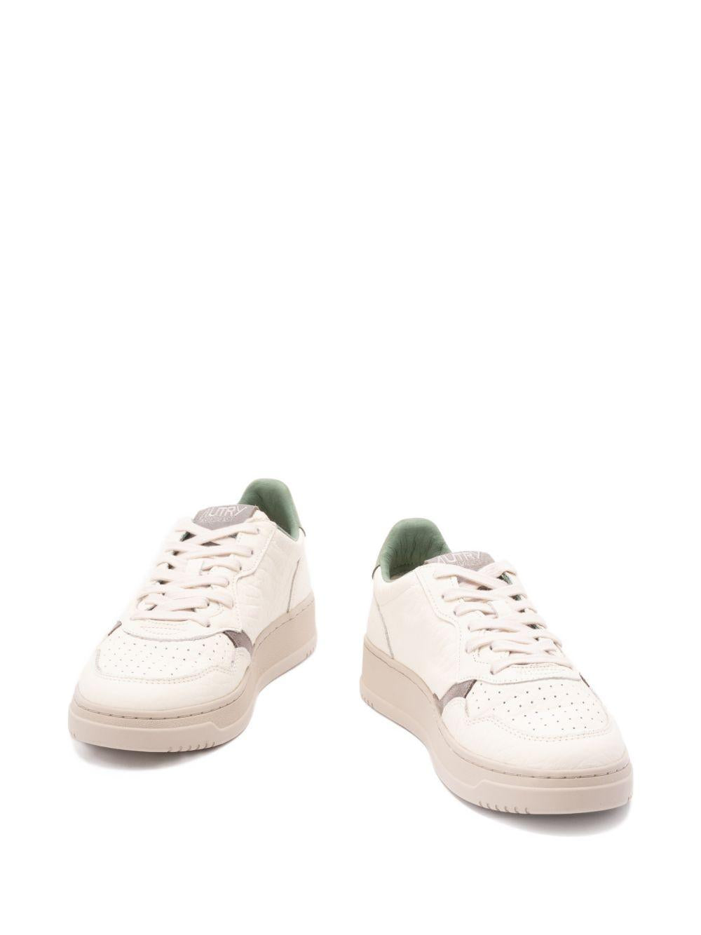 Sneakers Medalist Pelle olive/white 