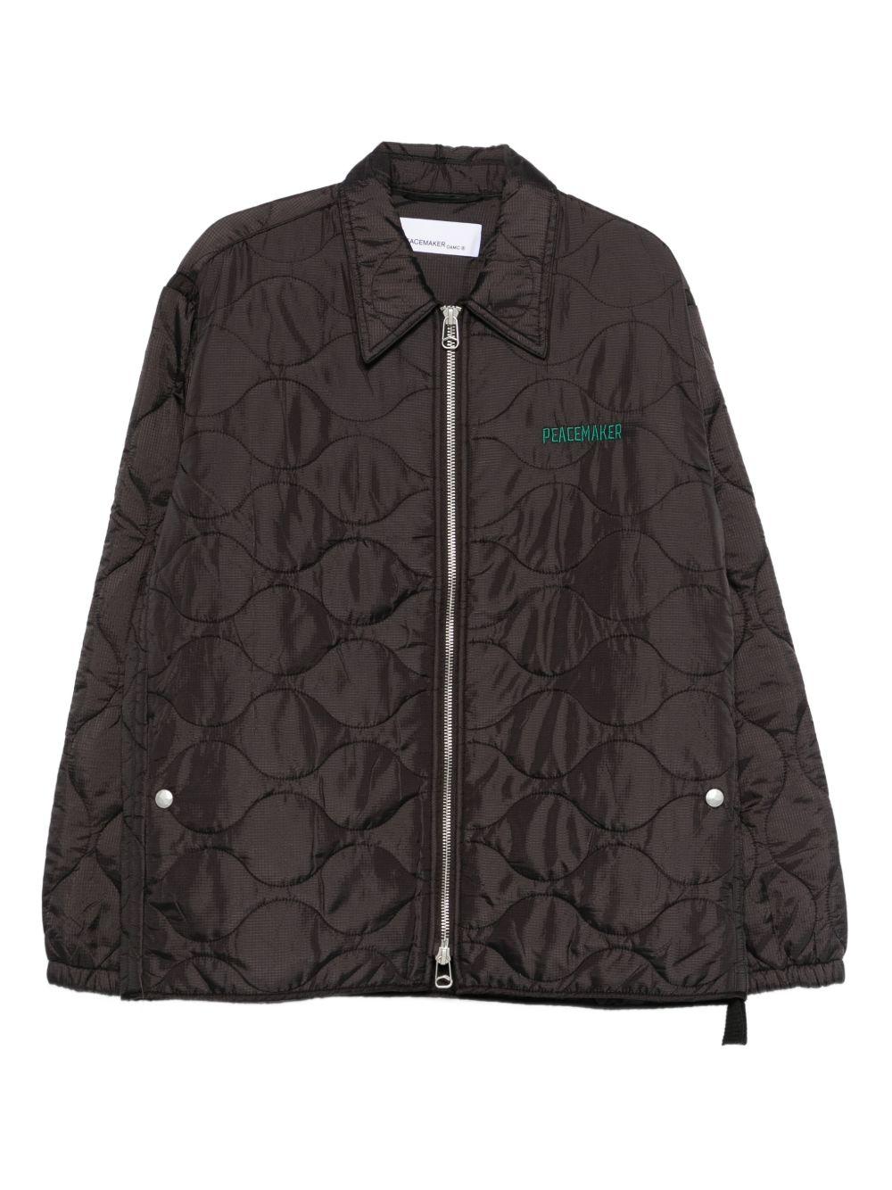 Giacca con zip nero 