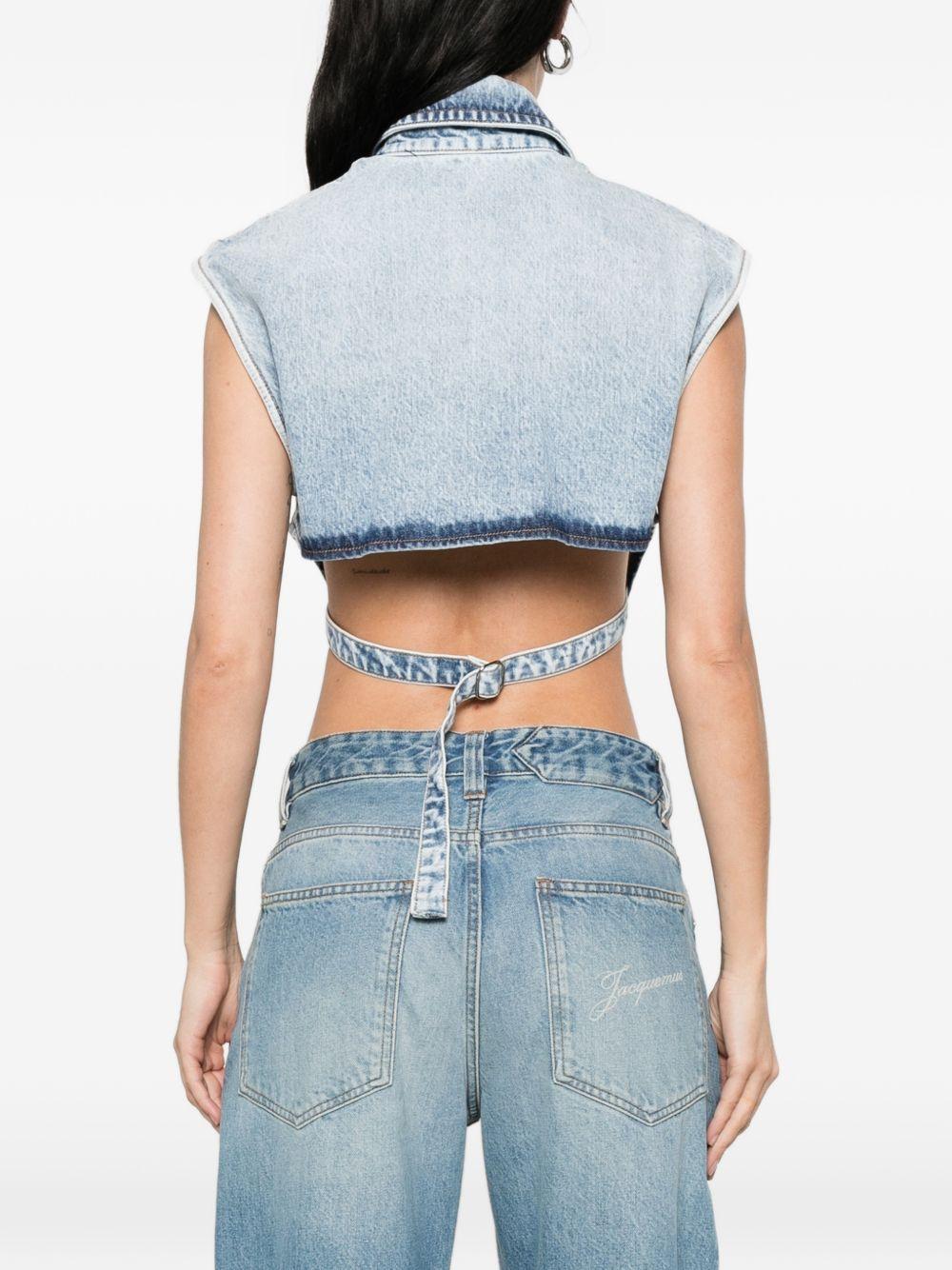 Giacca in denim Cloro 