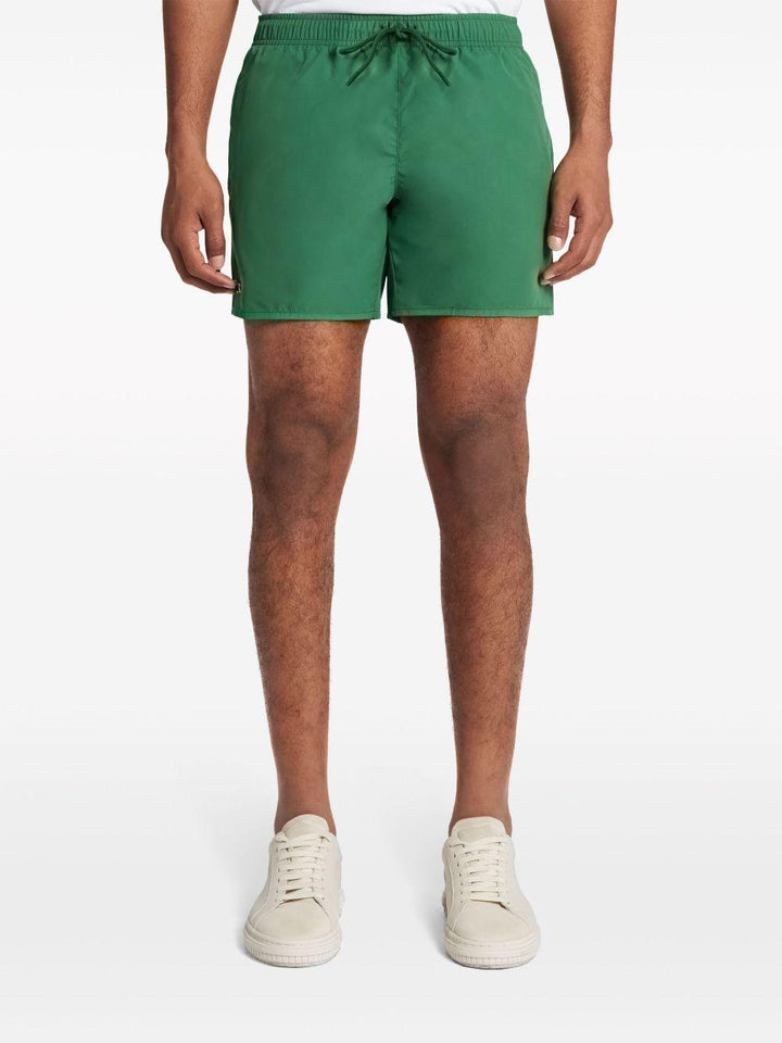 Costume da bagno verde con ricamo 